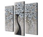Wallity Lienzo Decorativo UC114 de 3 Piezas Multicolor
